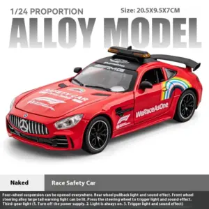 1:24 Mercedes Benz GTR AMG Diecast Model Car 16 S9d74814b99b34f0d8d964a9891cc9091X