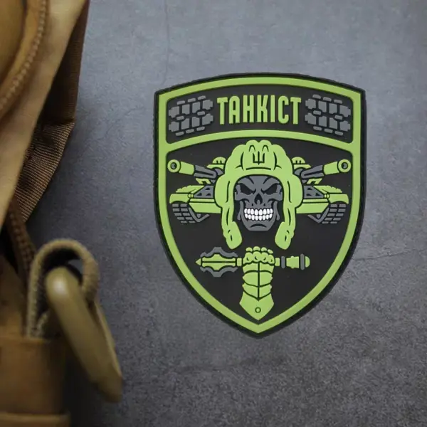 Tankman 3D PVC Patch Morale Badge for Clothing - Image 4