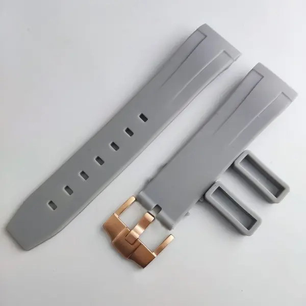 Special 22mm Grey Rubber Watchband for 007 Case - Image 21