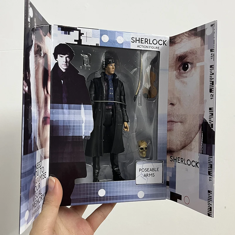 Holmes 221B Sherlock Action Figure Toy Collection 4 Holmes 221B Sherlock Action Figure Toy Collection - Image 4