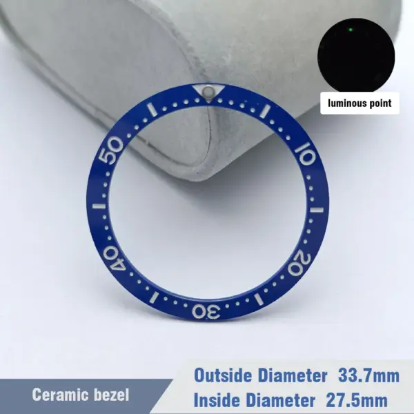 Ceramic Diver Watch Bezels 33.7mm x 27.5mm Replacement - Image 8