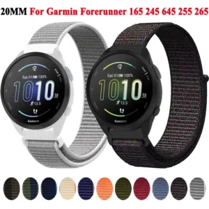 Garmin Forerunner 165/245/265 Nylon Watch Strap