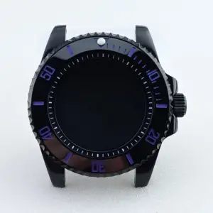 GMT Black Watch Case for NH34/NH35/NH36 Movements 137 S9e31373af03643f4a61c904e1eadcb8dT 9