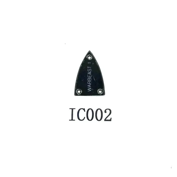 Genuine BcRich Trussrod Cover Black for Guitar - Image 3
