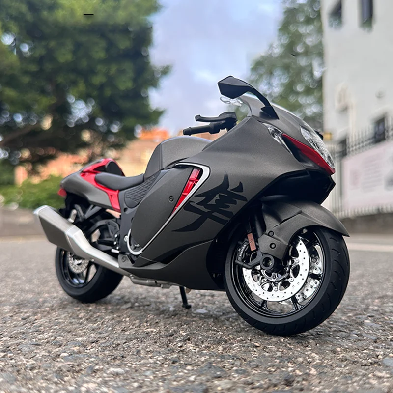 1/9 Suzuki Hayabusa Alloy Motorcycle Model Toy 4 1/9 Suzuki Hayabusa Alloy Motorcycle Model Toy - Image 4