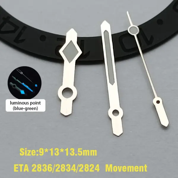 Glow-in-the-Dark Watch Hands for ETA 2824/2836 - Image 6