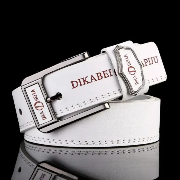 Men's Trendy Pin Buckle Belt for Casual Style - Image 5