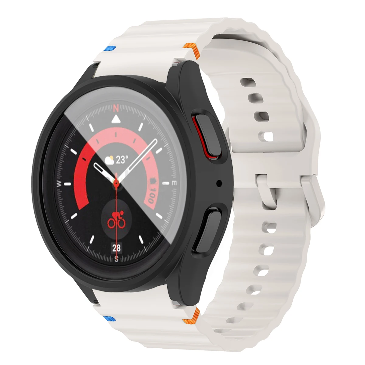 Silicone & PC Case for Samsung Galaxy Watch 7 9 Silicone & PC Case for Samsung Galaxy Watch 7 - Image 9