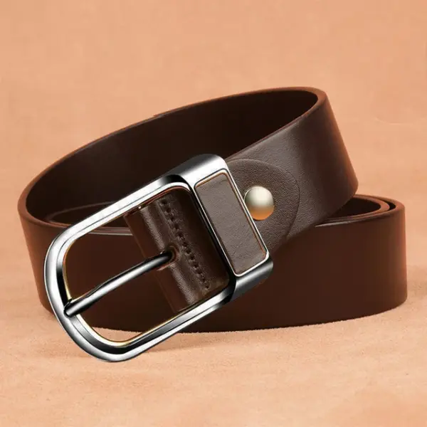 Premium Leather Casual Belt for Men - Image 8
