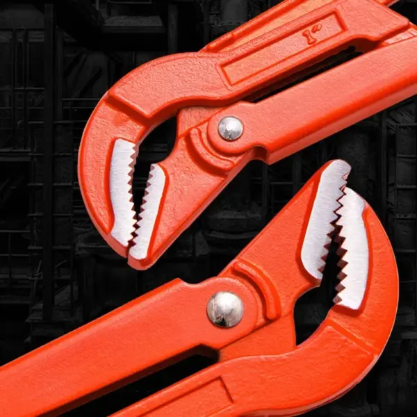 Eagle Point Pliers 1.5-inch Heavy Duty Pipe Wrench - Image 4