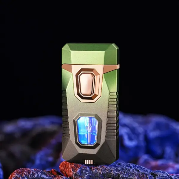 Unusual Metal Windproof Cigarette Lighter Jet Torch - Image 17