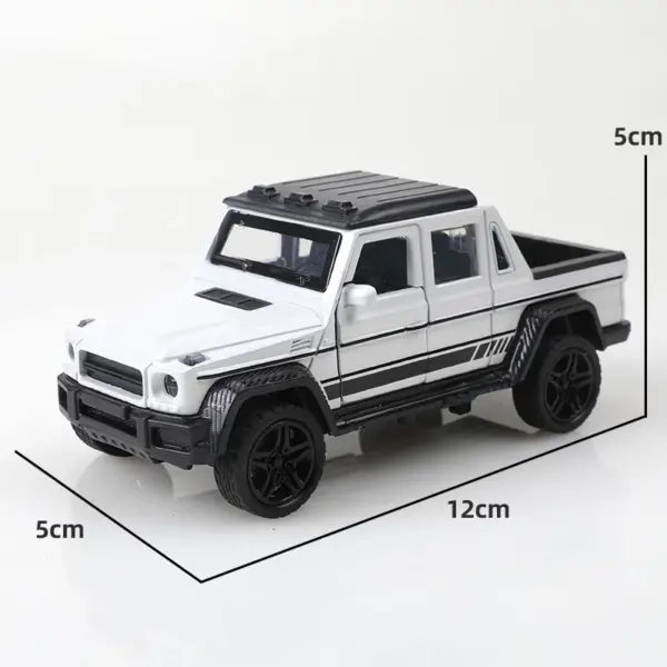 1:43 Alloy Vintage Van Off-Road Pick-Up Model - Image 9
