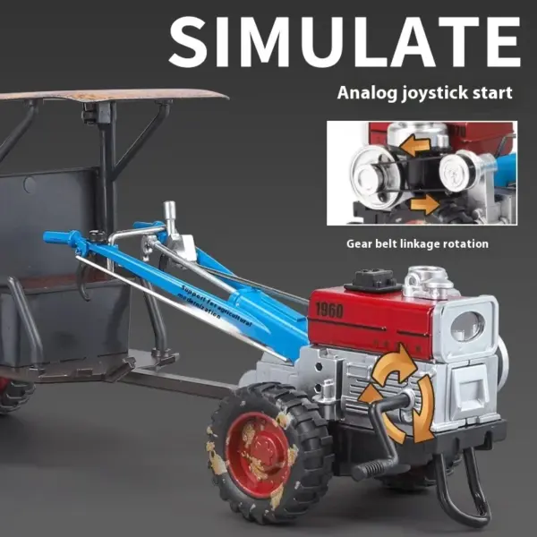 Maisto 1:24 Diecast Walking Tractor Model - Image 3