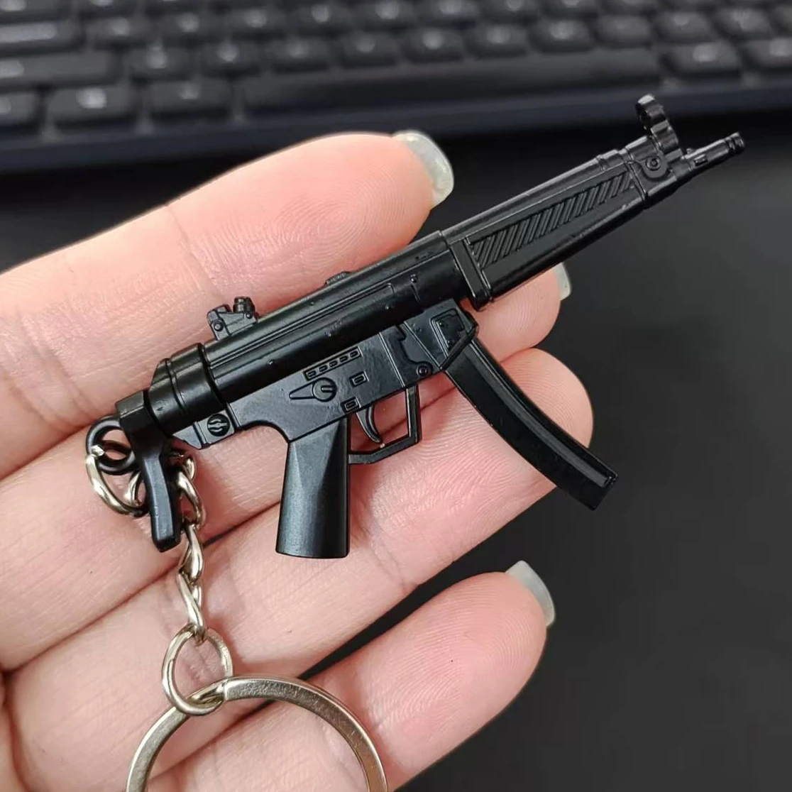 Mini Metal Pistol Keychain for Men 8 Mini Metal Pistol Keychain for Men - Image 8