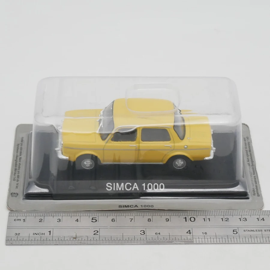 IXO 1:43 Simca 1000 Diecast Car Model 6 IXO 1:43 Simca 1000 Diecast Car Model - Image 6