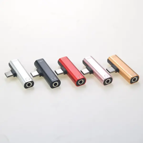 Dual-Function USB-C to 3.5mm Audio Adapter for Xiaomi Huawei - Image 4