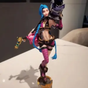 League of Legends Jinx PVC Anime Figurine 22cm 12 S9f356730f1194290aa5f99b69247d80eo