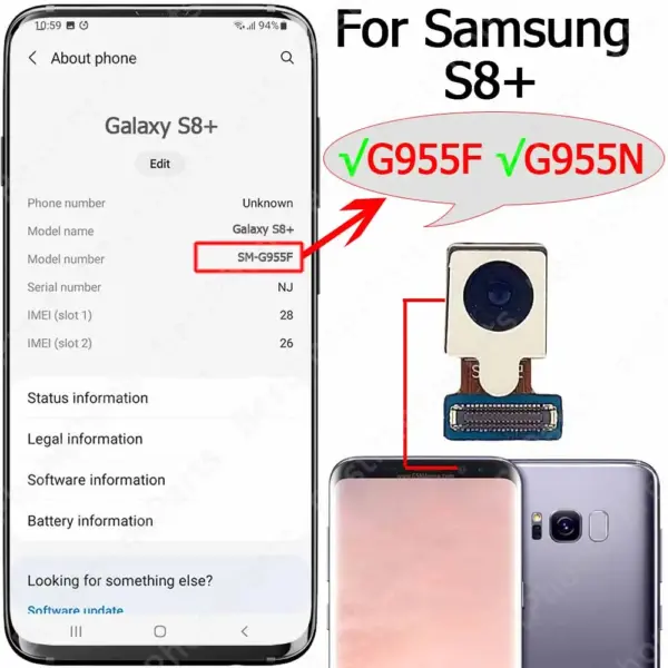 Samsung Galaxy S7 Edge Front Selfie Camera Module - Image 6