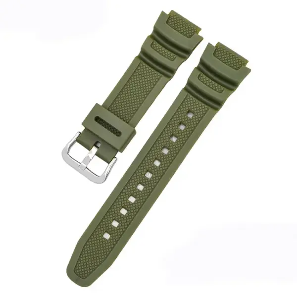 18mm Silicone Watch Strap for AE1200/1300/1000 - Image 11