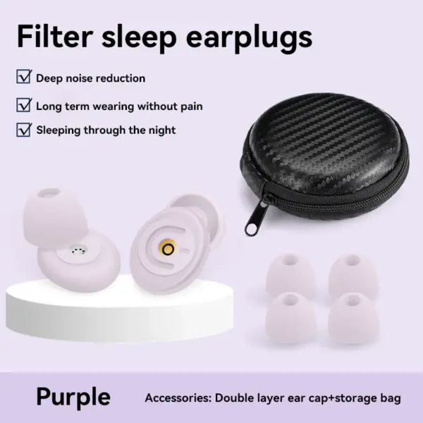 Reusuable Noise-Reducing Earplugs for Sleep and Travel - Image 8