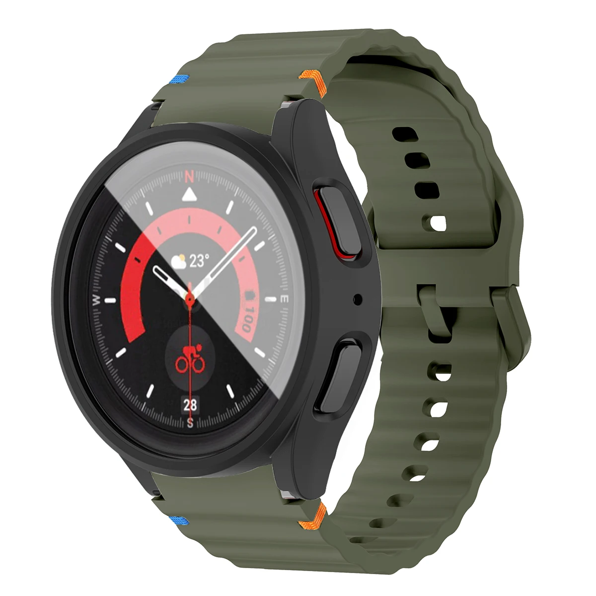 Silicone & PC Case for Samsung Galaxy Watch 7 16 Silicone & PC Case for Samsung Galaxy Watch 7 - Image 16