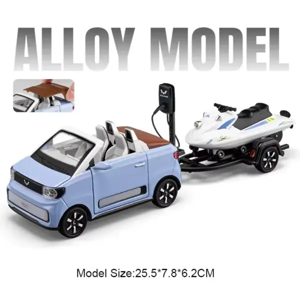 1:24 Scale WULING Station Wagon Miniev Car Model - Image 9