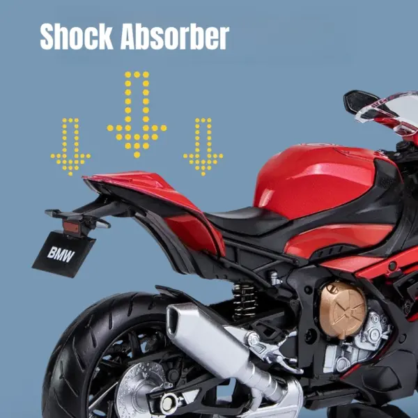 1/12 BMW S1000RR Diecast Mini Motorcycle Collection - Image 3