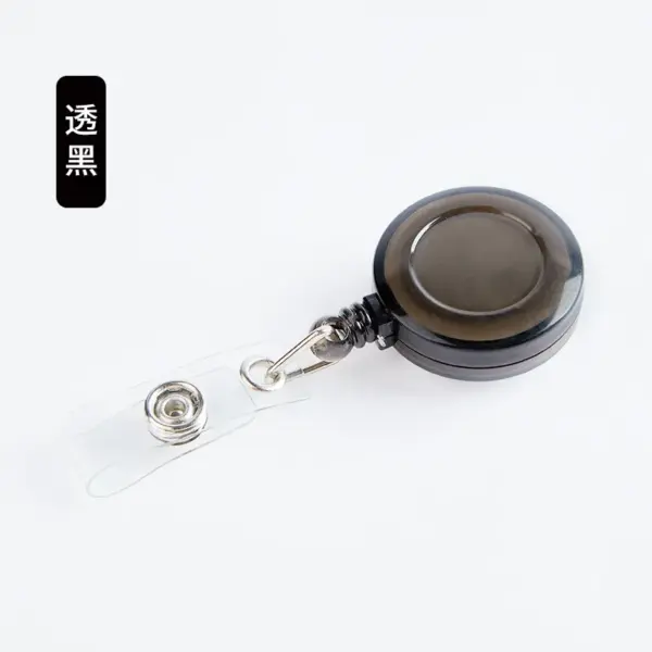 10pcs Retractable Badge Reel with Nylon Cord - Image 14