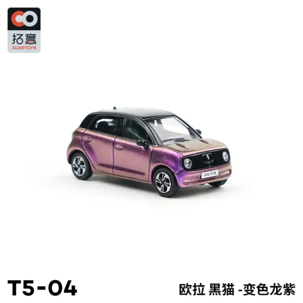 Xcartoys 1/64 Black Cat Vintage Diecast Car - Image 3