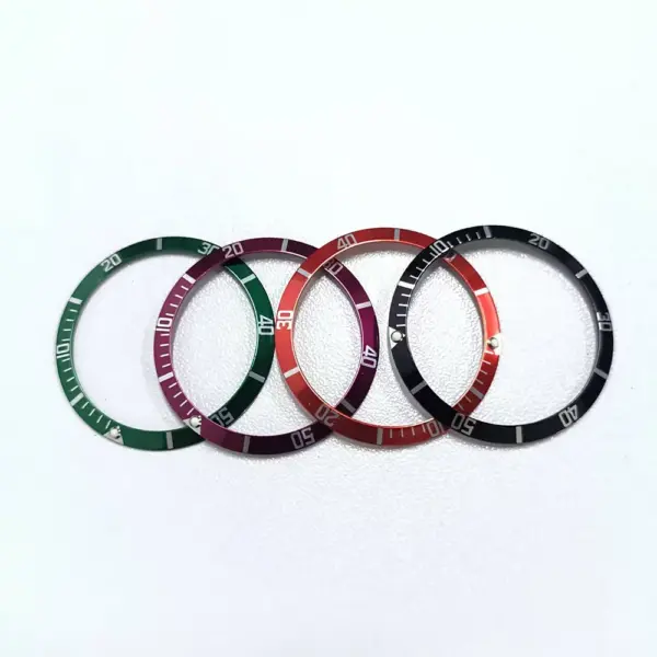 Sloping Aluminum Watch Bezel Insert 36.5mm Replacement - Image 2