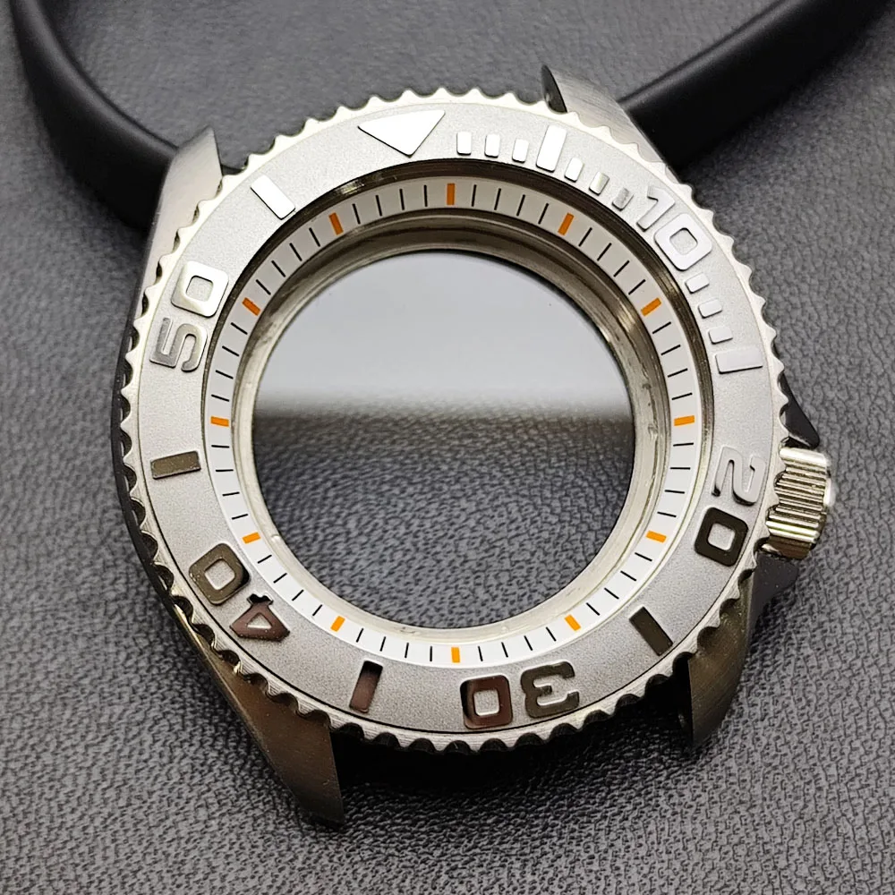 42mm Black Matte Watch Case for NH35 Movement 127 42mm Black Matte Watch Case for NH35 Movement - Image 127