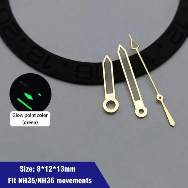 Green Luminous Watch Hands for NH35 NH36 Movement - Image 41