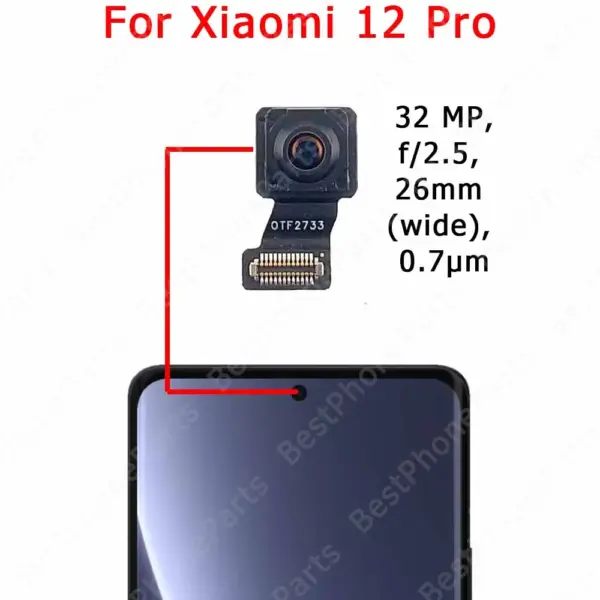 Selfie Front Camera for Xiaomi Mi 12 Series - Image 15