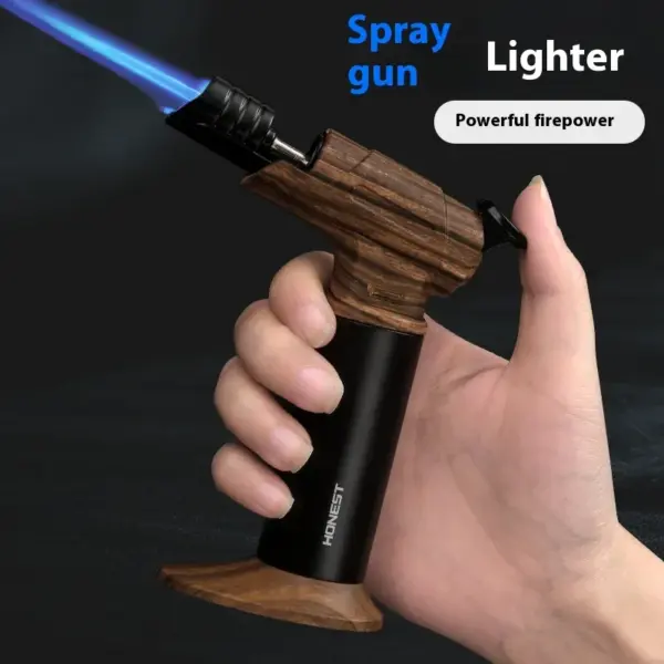 HONEST Windproof Inflatable Gas Lighter Welding Torch - Image 2