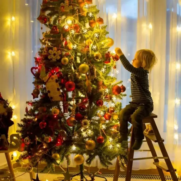 10/20/80 LED Snowflake Fairy String Lights - Image 3