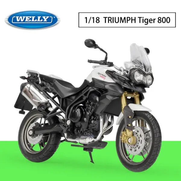 WELLY 1:18 Triumph Thruxton 1200 Diecast Model - Image 9