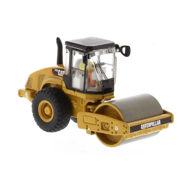 1:87 Scale CAT CS56 Drum Vibratory Roller Model - Image 2