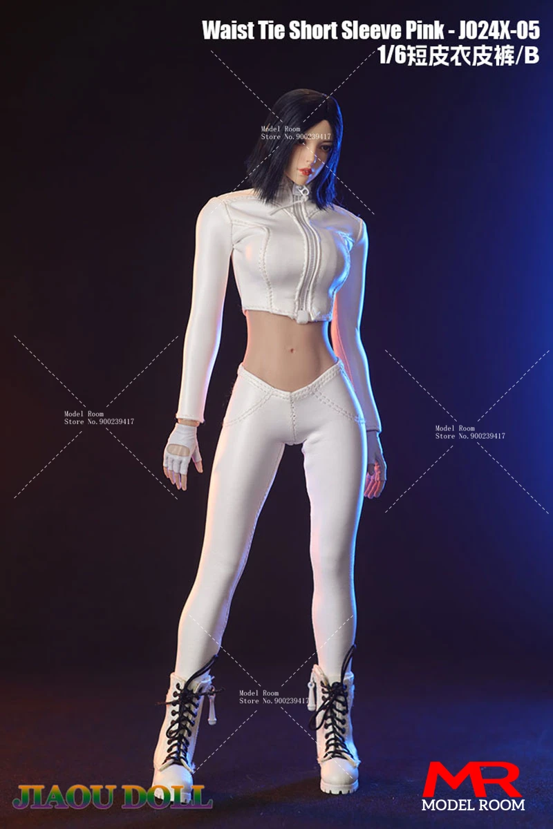 JO24X-04 1/6 Female Leather Motorcycle Outfit 8 JO24X-04 1/6 Female Leather Motorcycle Outfit - Image 8