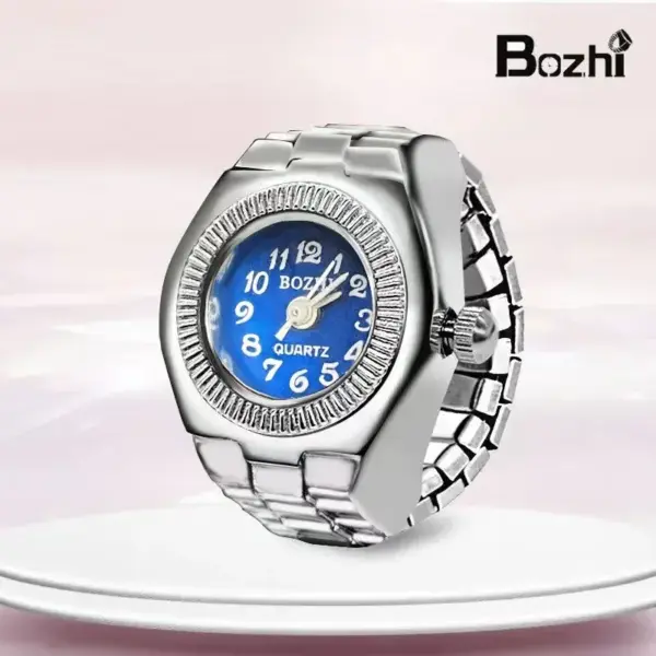 Vintage Punk Quartz Finger Watch Ring for Men Women - Image 24