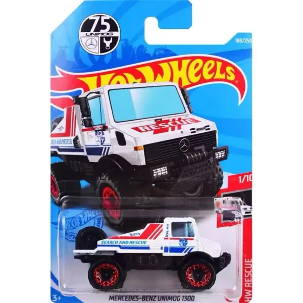 HotWheels Unimog 1300 Alloy Diecast Model - Image 3