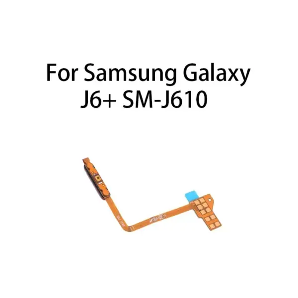 Samsung Galaxy J6+ Power Button & Fingerprint Flex Cable - Image 2