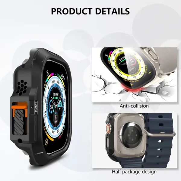 Lock Fit for Apple Watch Ultra 2 49mm Case Only - Image 6