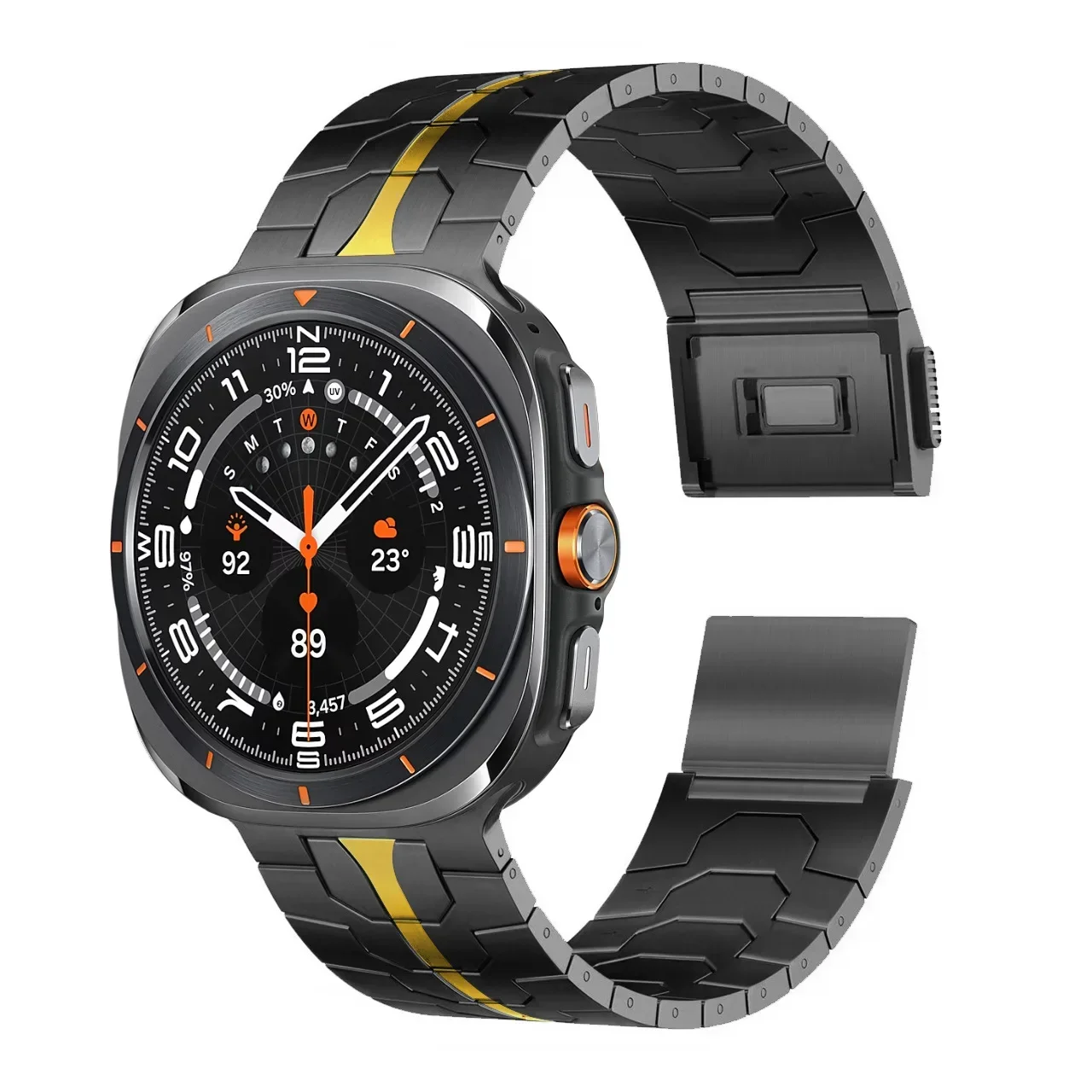 Samsung Galaxy Watch Ultra 47mm Stainless Steel Band 11 Samsung Galaxy Watch Ultra 47mm Stainless Steel Band - Image 11