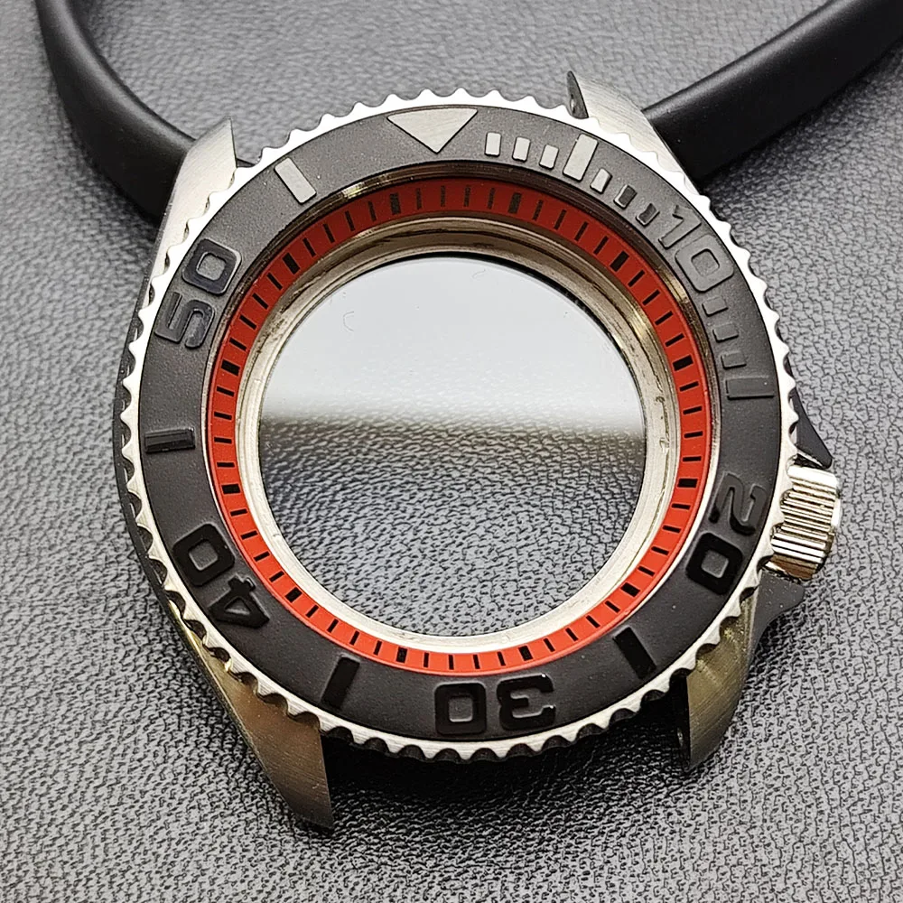 42mm Black Matte Watch Case for NH35 Movement 23 42mm Black Matte Watch Case for NH35 Movement - Image 23