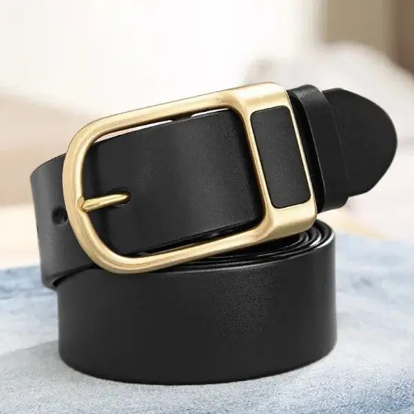Premium Leather Casual Belt for Men - Image 7
