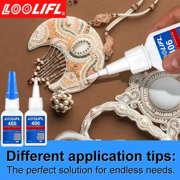 LOOLIFL 406 Instant Universal Glue 20ml - Image 3