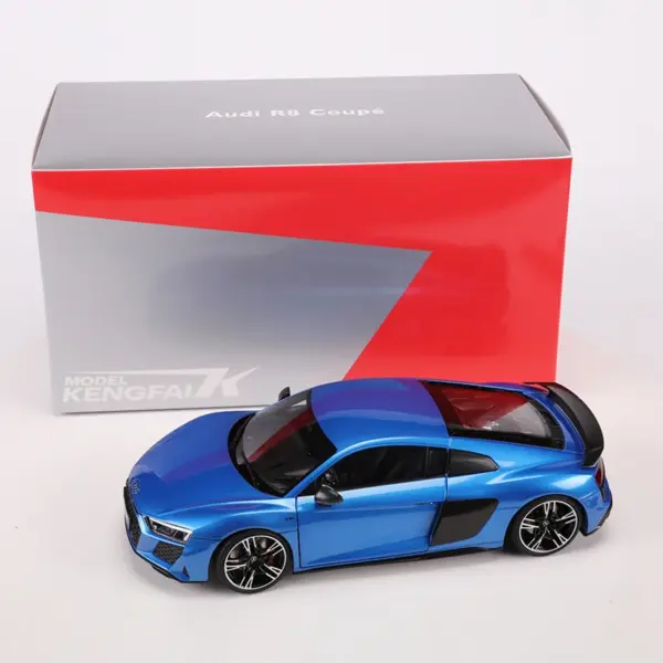 KENGFAI 1:18 R8 Diecast Alloy Sportcar Model - Image 5