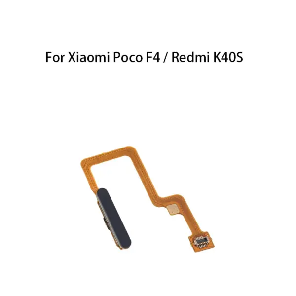 Xiaomi Poco F4 / Redmi K40S Power Button Fingerprint Flex Cable - Image 5