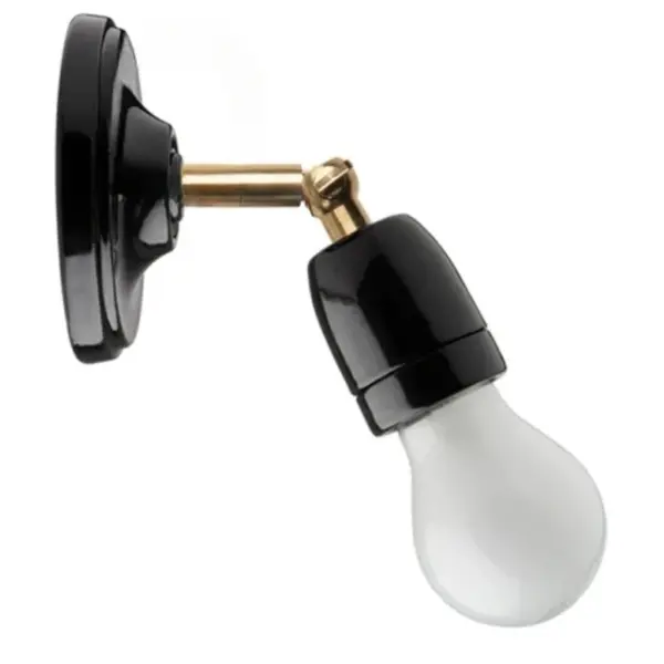 Ceramic LED Wall Light Fixture for Bedroom - Image 2
