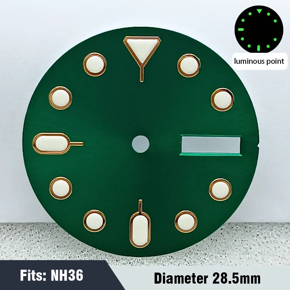Men's Watch Dial NH35Nh36 Luminous Sterile Model 121 Men's Watch Dial NH35Nh36 Luminous Sterile Model - Image 121